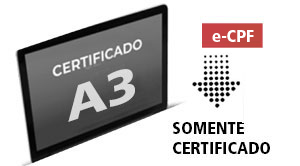 e-CPF A3 - (somente certificado)