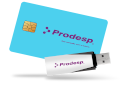 Imagem ilustrando que o cliente possui cartão ou token Prodesp